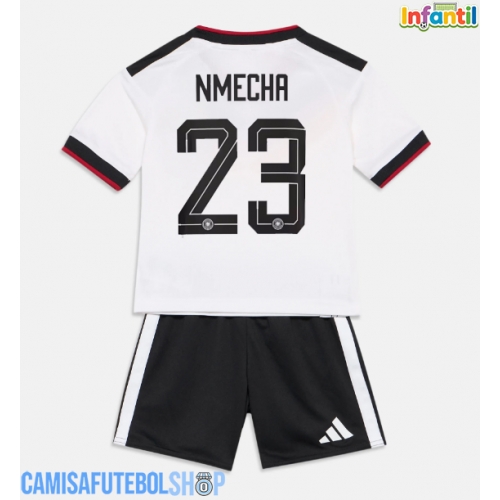 Camisa de time de futebol Alemanha Felix Nmecha #23 Replicas 1º Equipamento Infantil Mundo 2026 Manga Curta (+ Calças curtas)